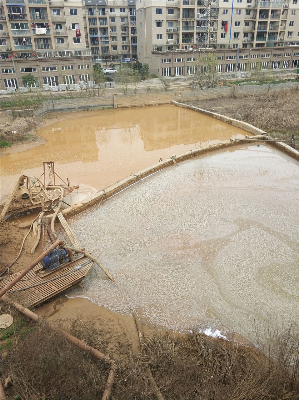 合肥沉淀池淤泥清理-厂区废水池淤泥清淤
